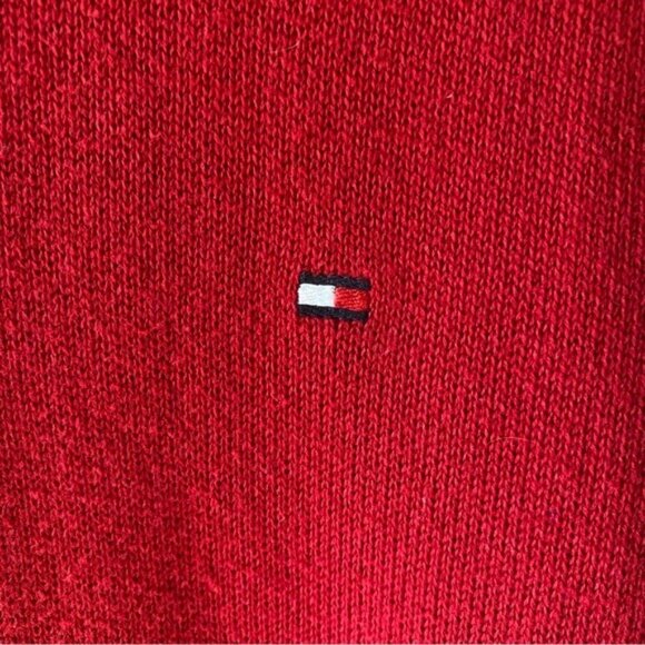 Tommy Hilfiger Men's 1/4-Zip Long-Sleeved Sweater Size L - Picture 3 of 5
